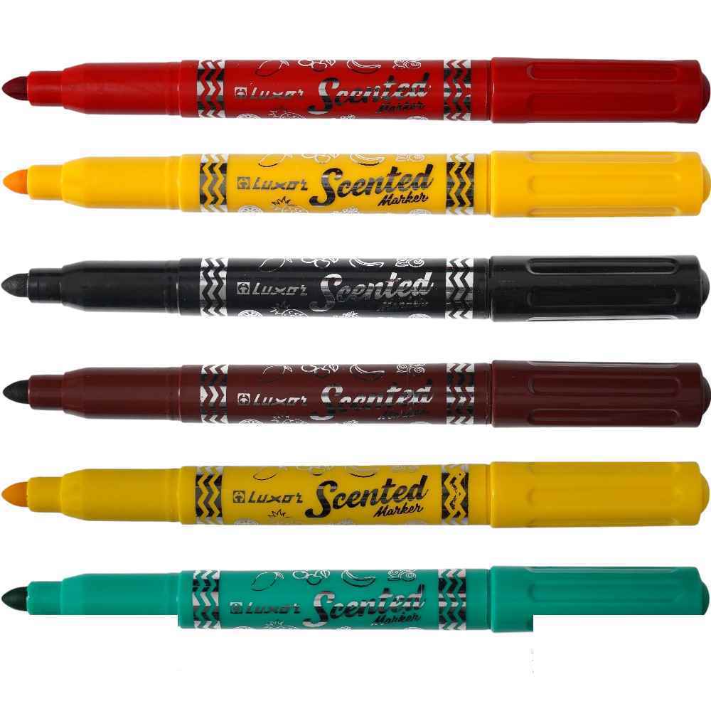 ماژیک نقاشی 12رنگ عطری لاکسر کد3065-12bx