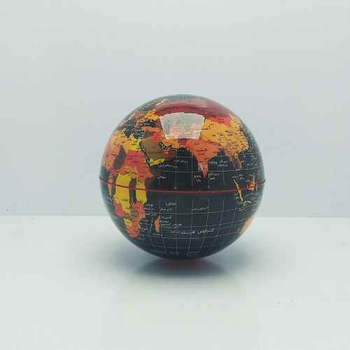 کره جغرافیایی سایز 30 ایده کد 128 با پایه و کمان فلزی | بزرگ و نشکن