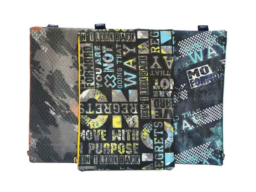 پاکت پارچه ای A4 زیپ دار کلاسیک زوم کدZ-676508